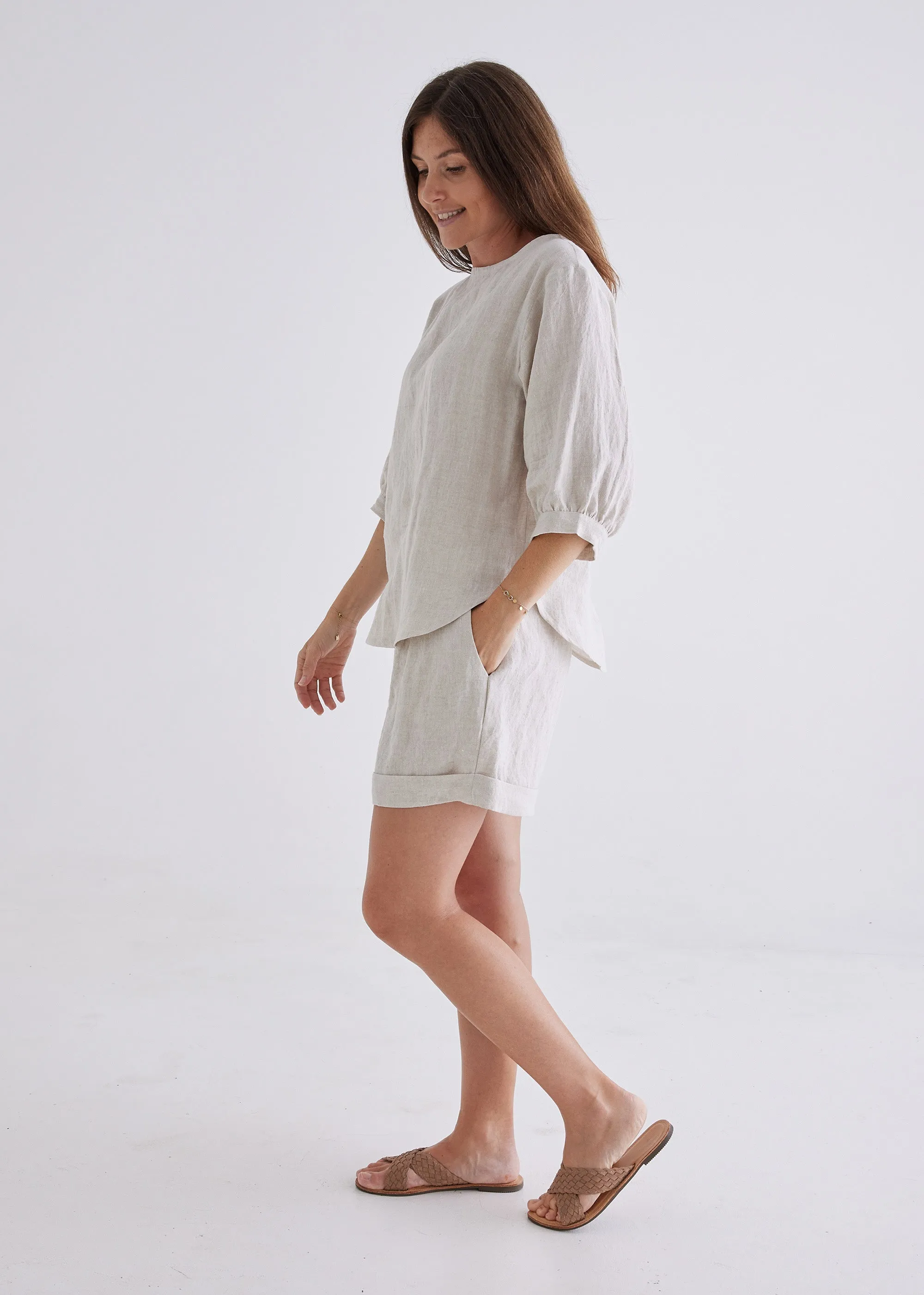 Laura Linen Top