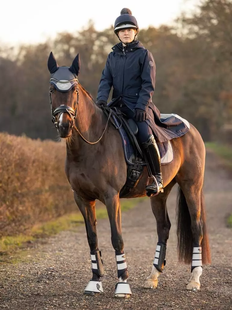 LeMieux Amelie Lightweight Riding Coat Navy