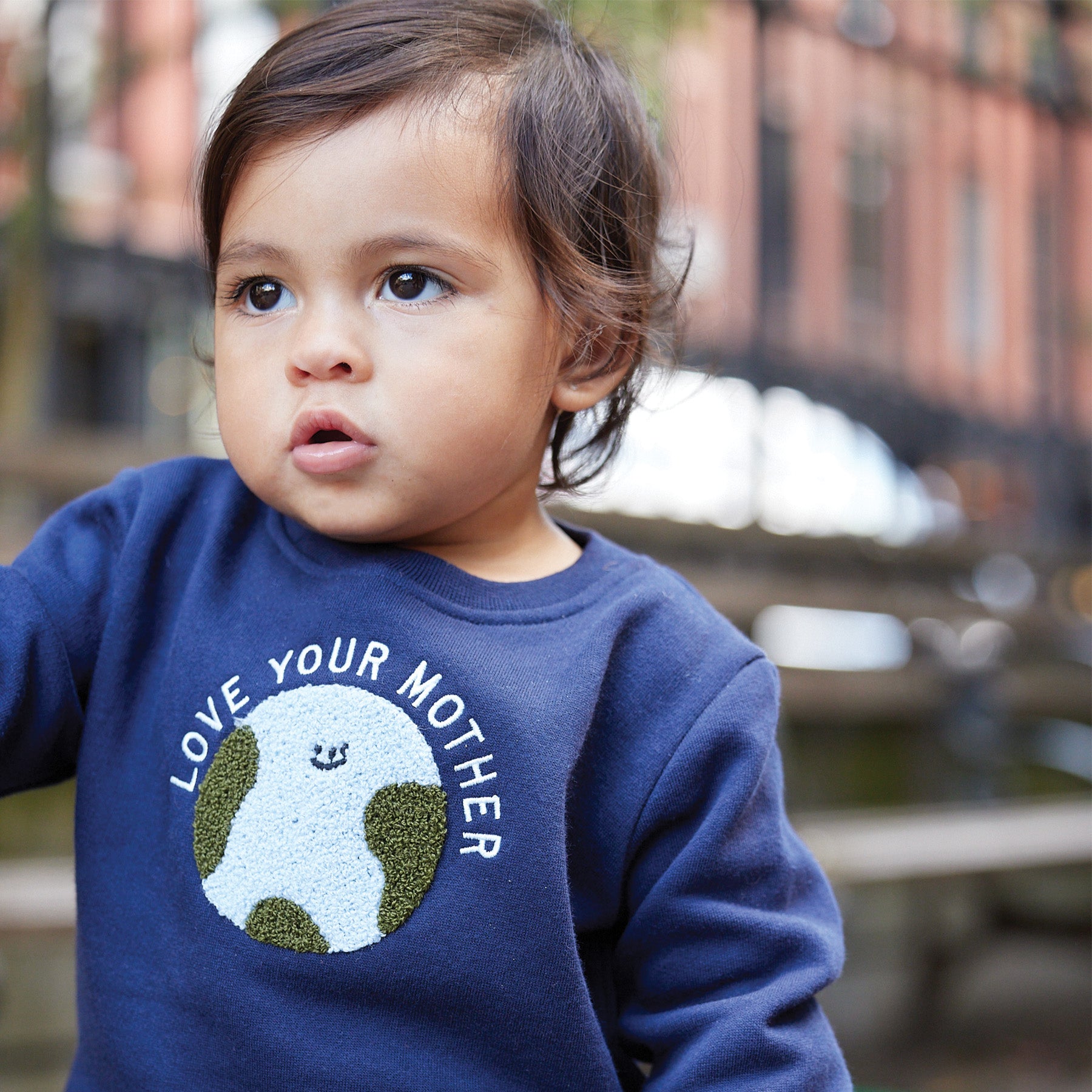 Love Your Mother Earth Baby Sweatshirt