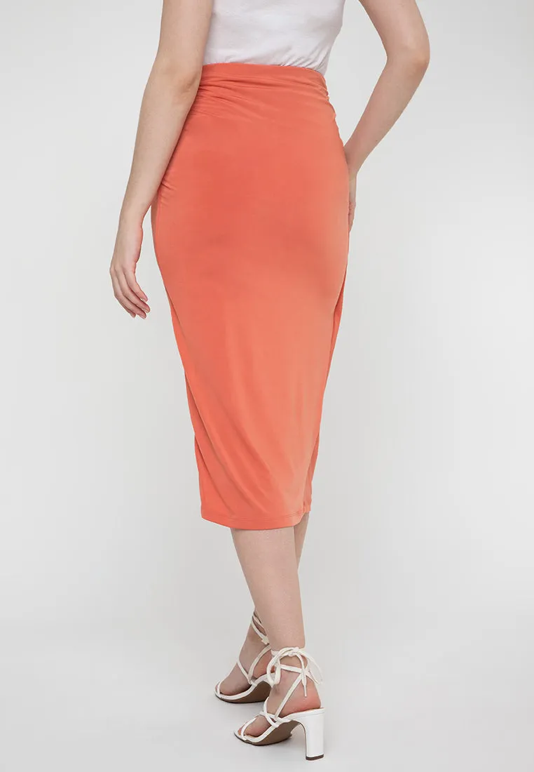 MARISOL Twist Front Skirt