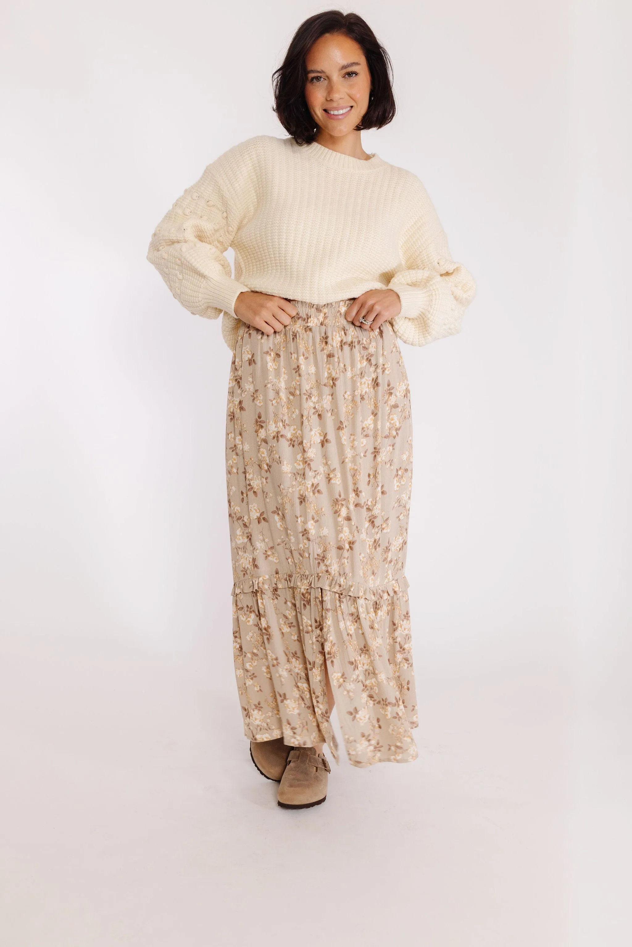 Marka Skirt in Vintage Olive