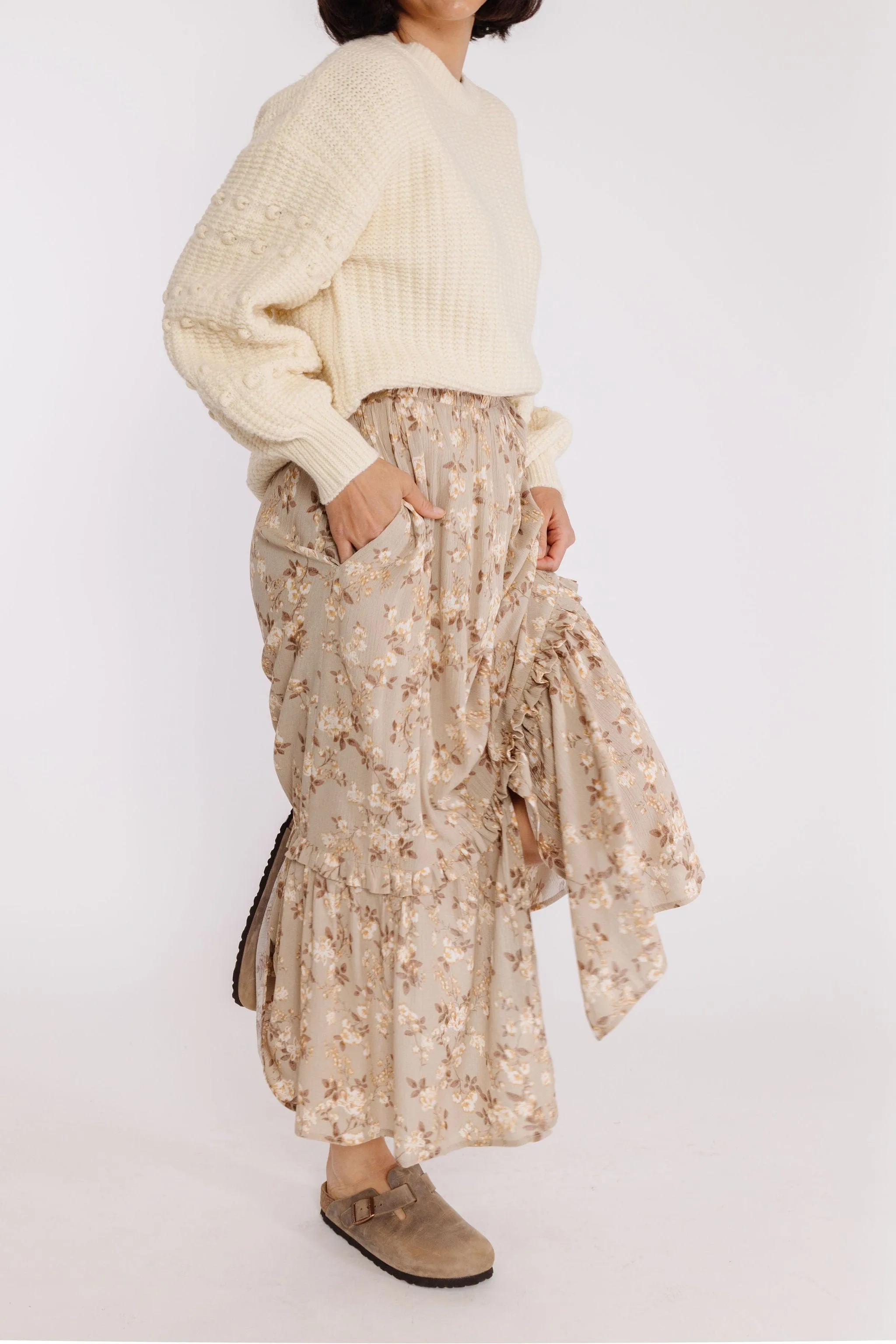 Marka Skirt in Vintage Olive