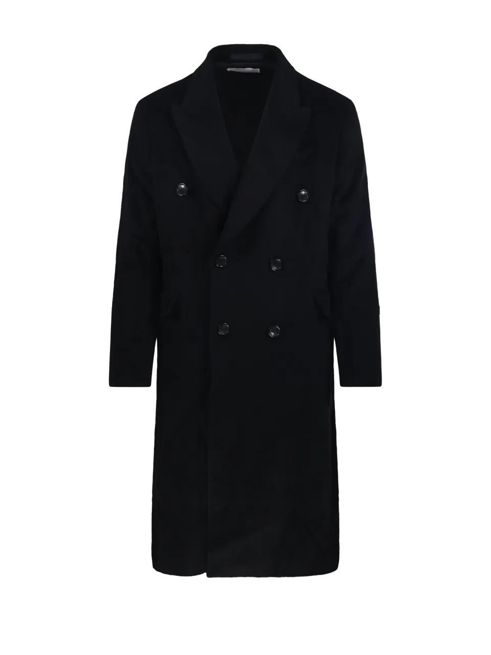 MEN OUR LEGACY BLACK WOOL MOHAIR COAT