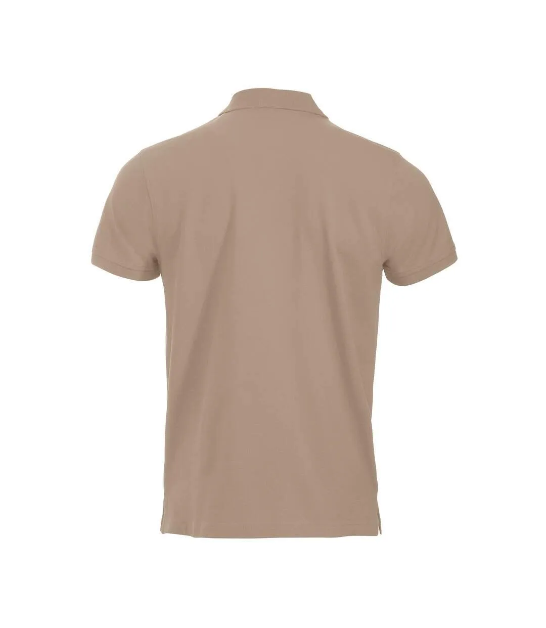 Mens classic lincoln polo shirt caffe latte Clique