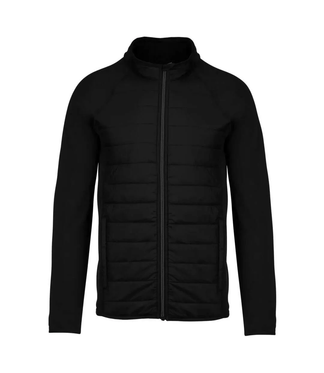 Mens dual material sports padded jacket black Proact