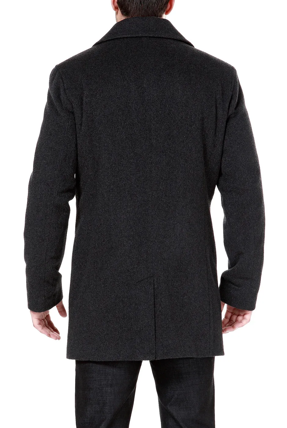 MODERM Men Justin Cashmere & Wool Blend Car Coat