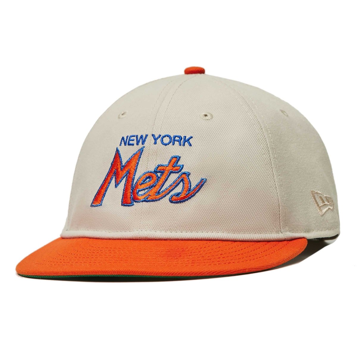 New Era X West NYC 9FIFTY RC New York Mets 50th Anniversary Retro Crown Stone/Orange Snapback