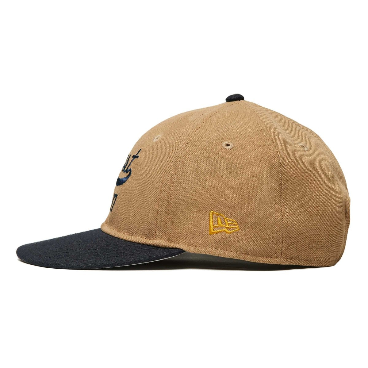 New Era X West NYC 9FIFTY RC Retro Crown Khaki/Navy Core Logo Snapback