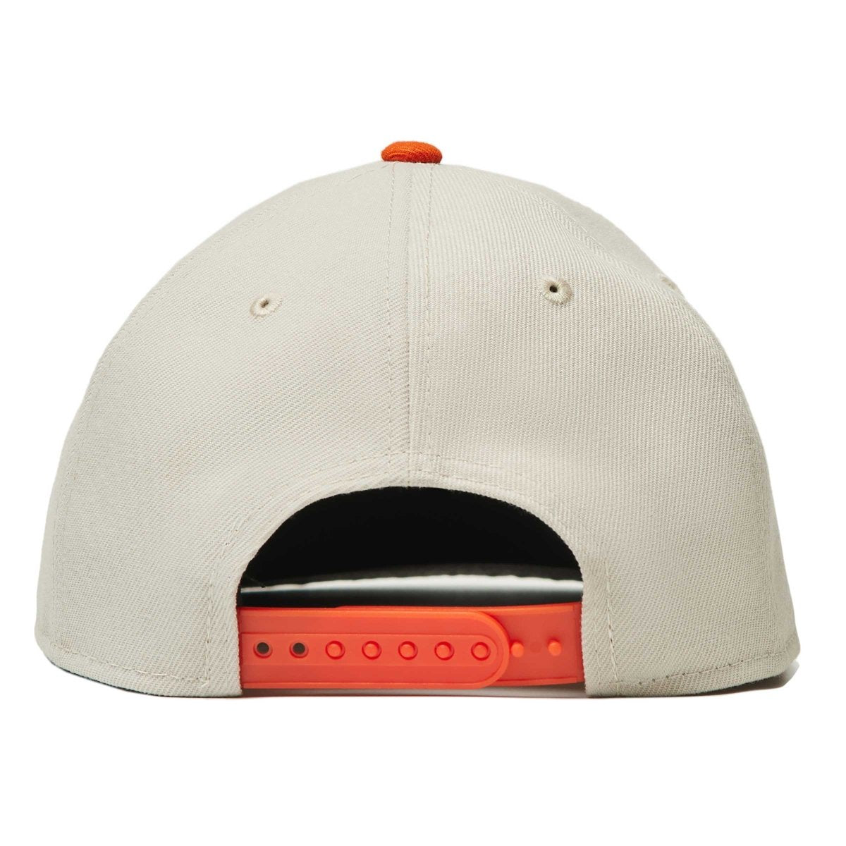 New Era X West NYC 9FIFTY RC Retro Crown Stone/Orange Core Logo Snapback