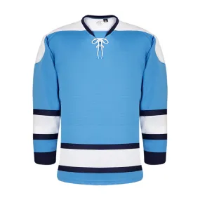 NHL Pattern K3G Pro Hockey Jersey: Pittsburgh Penguins Powder Blue Winter Classic