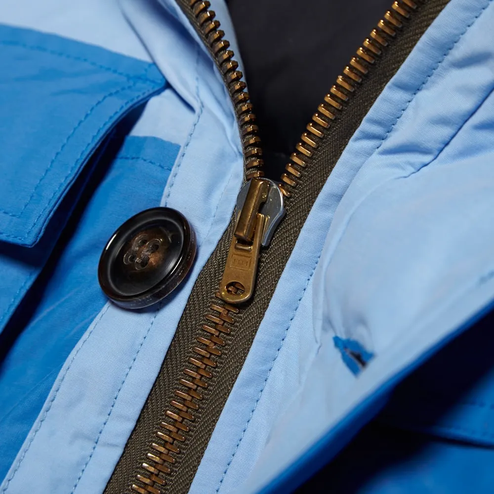 Nigel Cabourn Mount Everest ParkaGrey & Powder Blue