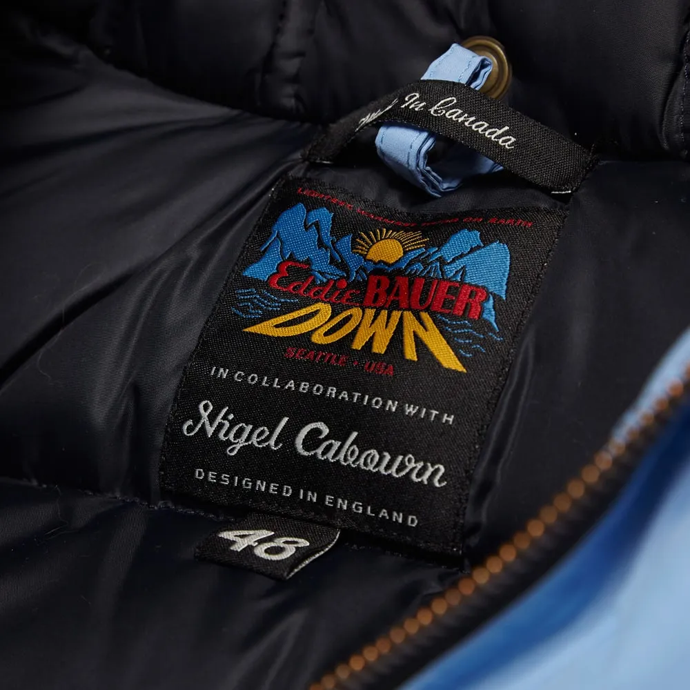 Nigel Cabourn Mount Everest ParkaGrey & Powder Blue