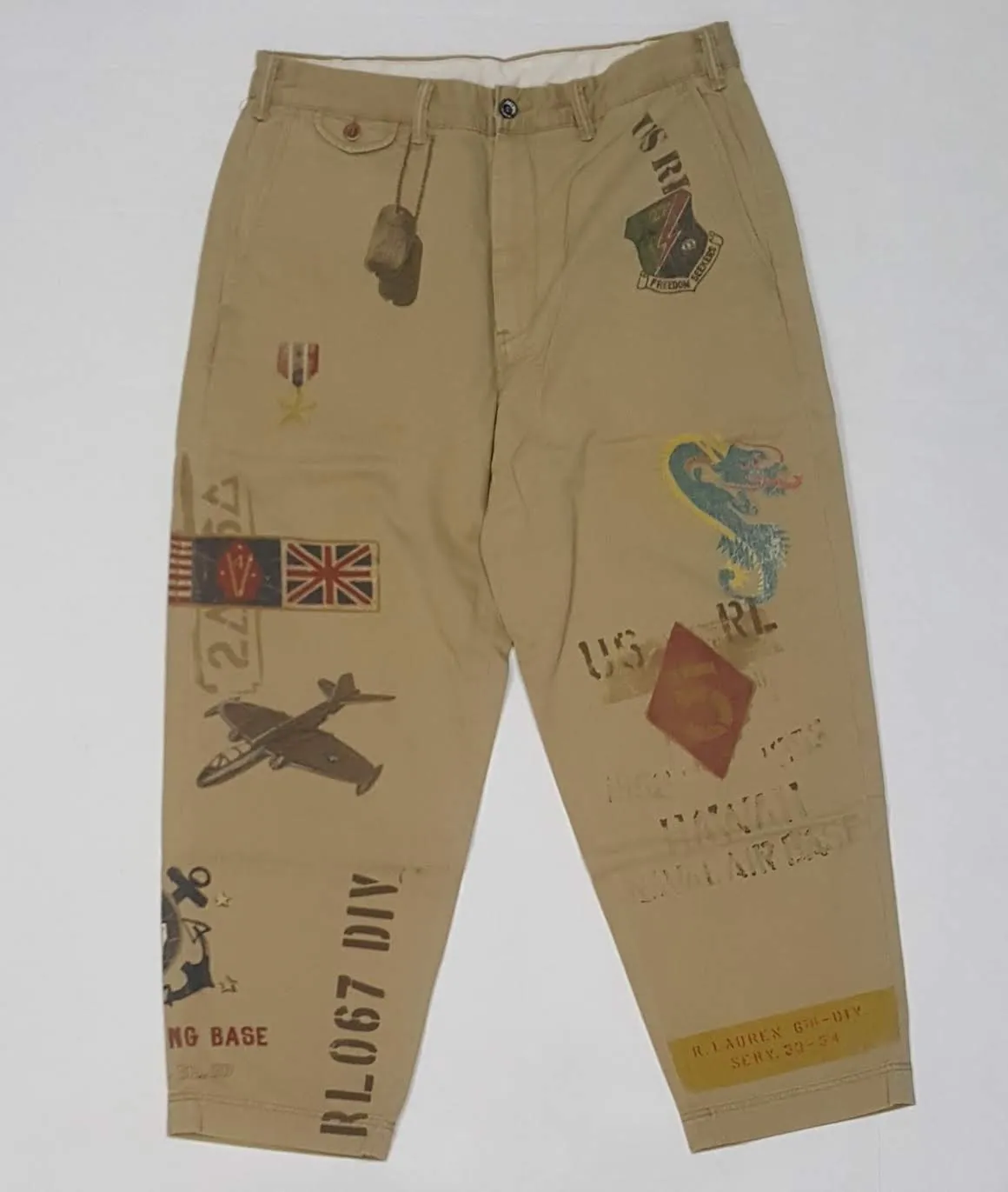 Nwt Polo Ralph Lauren Khaki Saranac Lake Pants