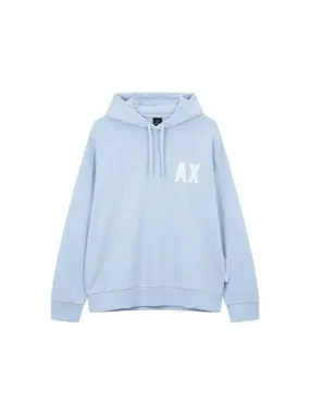 Overseas Station Season Big Chance 8 18 Men s Logo Patch Hooded Sweatshirt Blue 270649