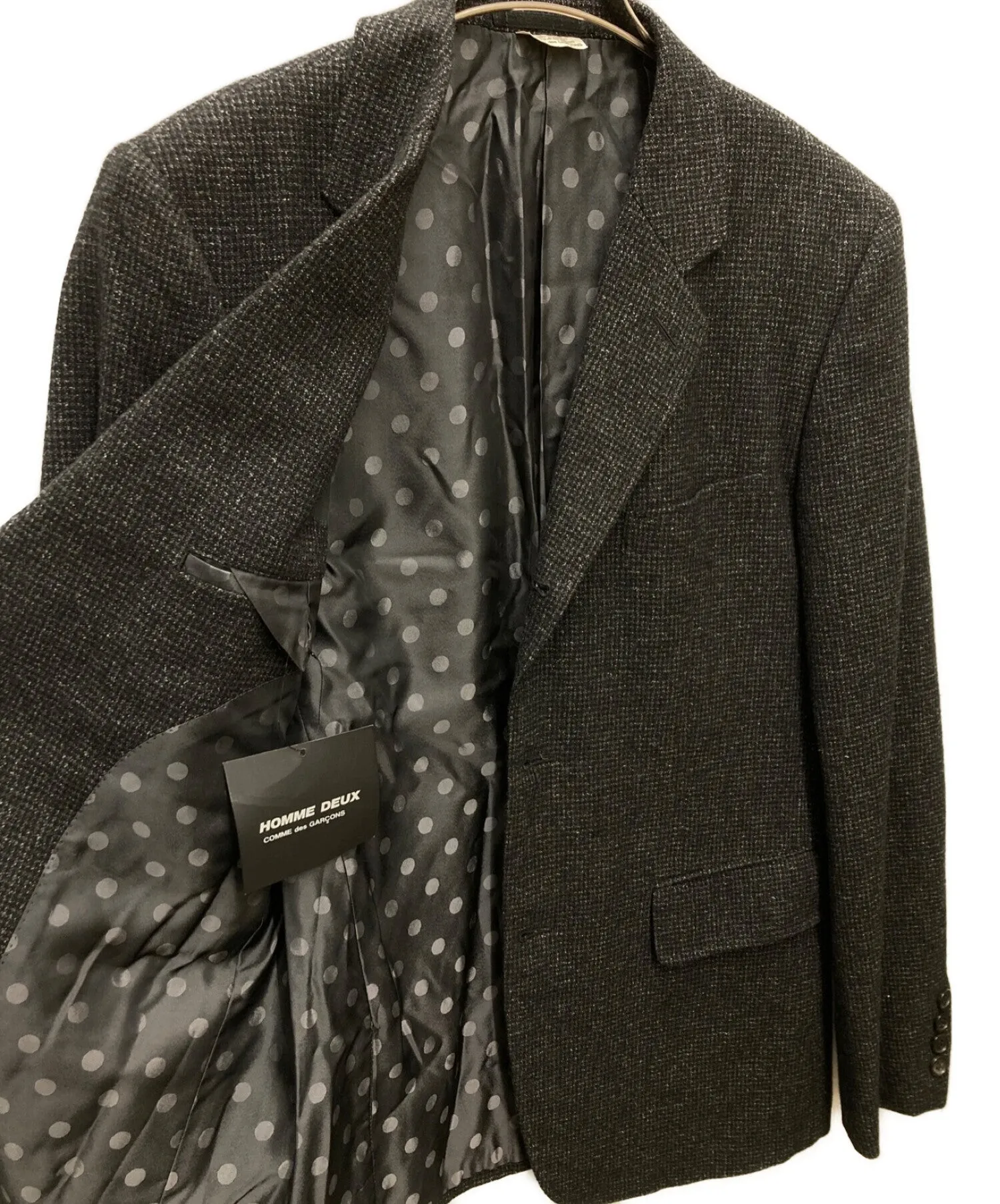 [Pre-owned] COMME des GARCONS HOMME DEUX 3B Set-up Suit Wool Tailored Jacket Wool Set-up Jacket DP-J003 Pants DP-P003