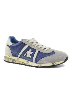 PREMIATA Sneaker Uomo Grey Blue LUCY-6176