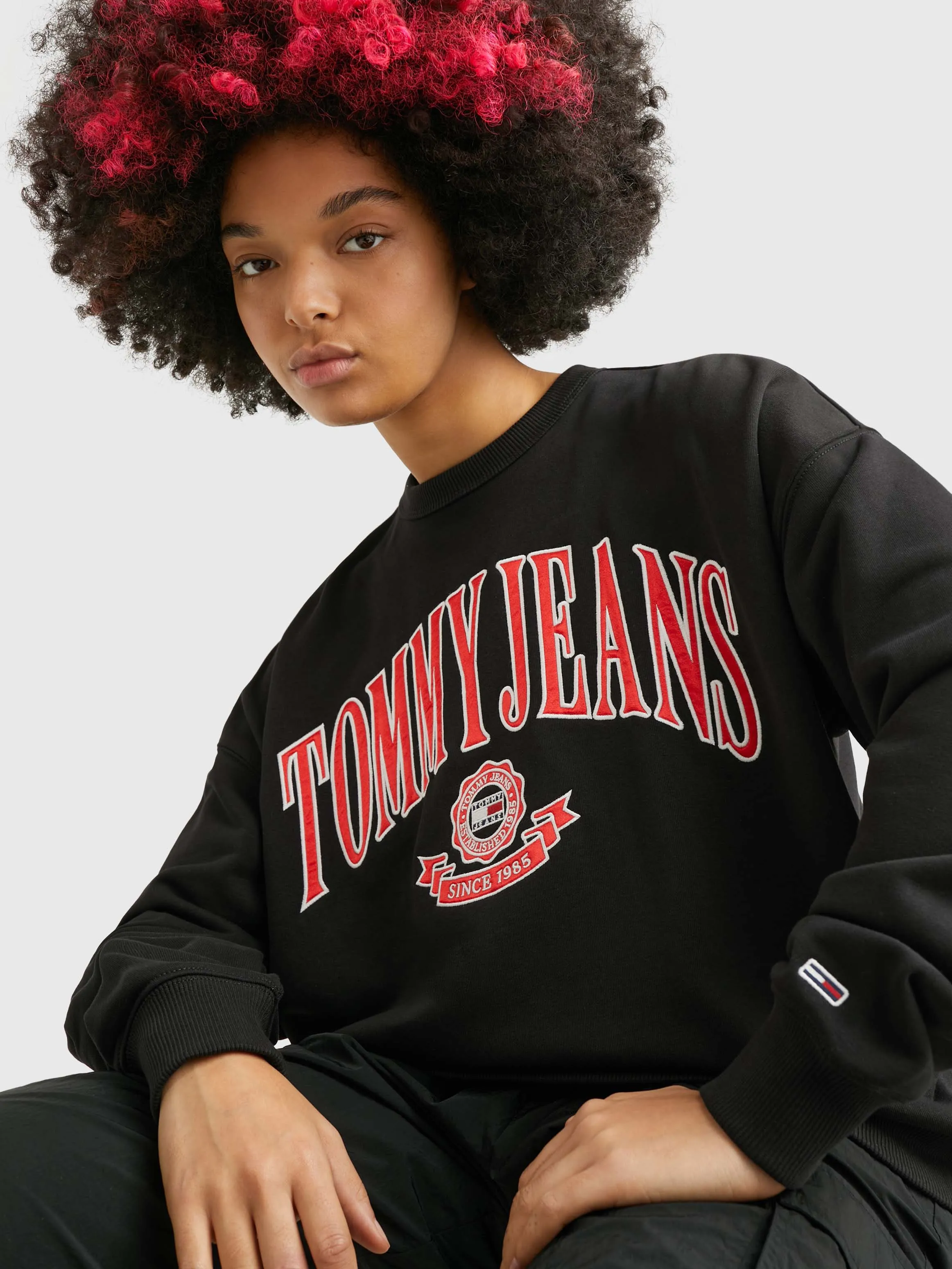 Prep Oversized Sweatshirt | Sweatshirts & Hoodies | Tommy Jeans