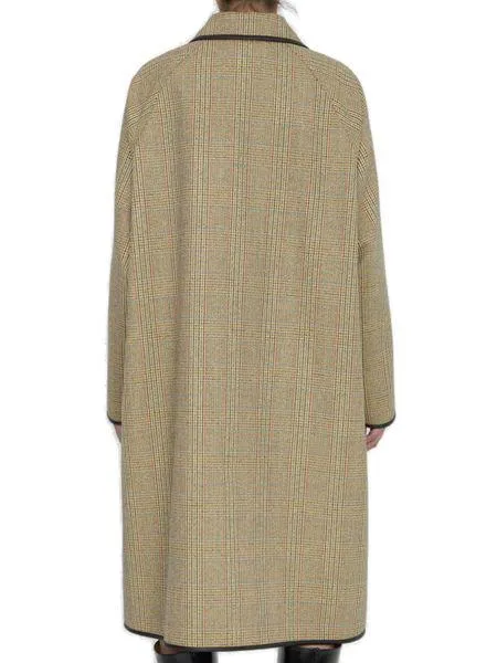 PRINCE-OF-WALES WOOL COAT