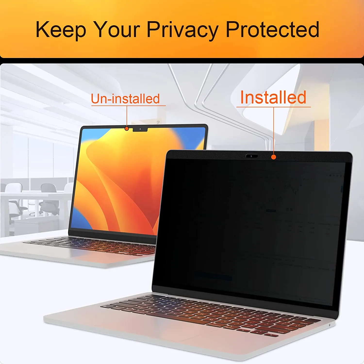 Privacy Magnetic Screen Protector for MacBook Pro 15 (2019-2016)