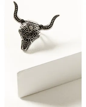 Product Name:  Shyanne Women's Sierra Winter Longhorn Statement Ring