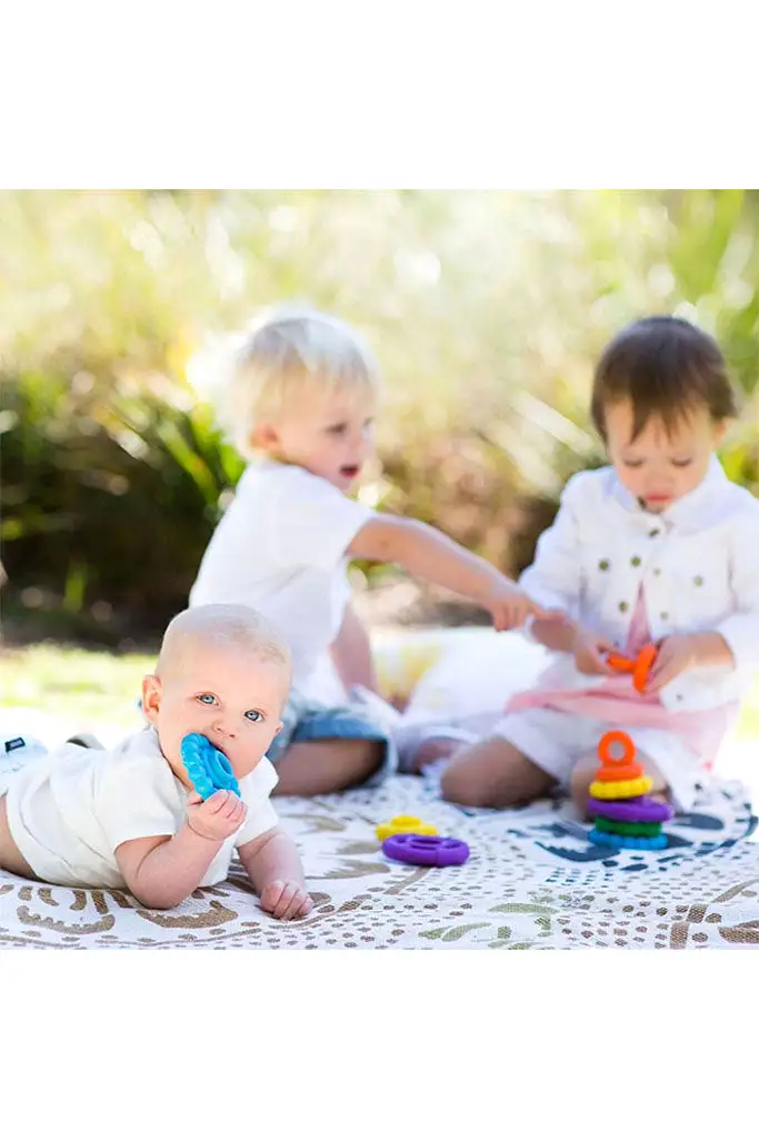 Rainbow Stacker and Teether Toy