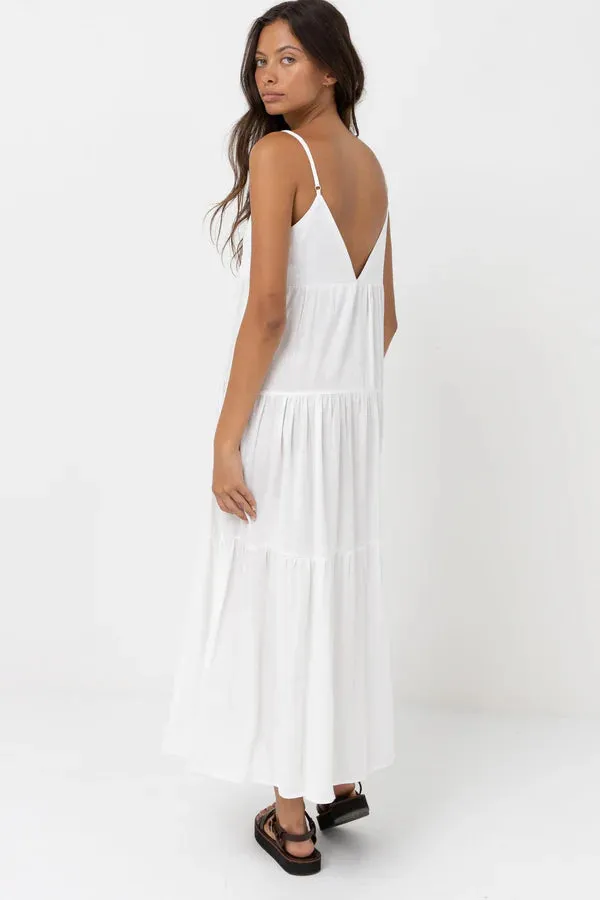 Rhythm Classic Tiered Midi Dress