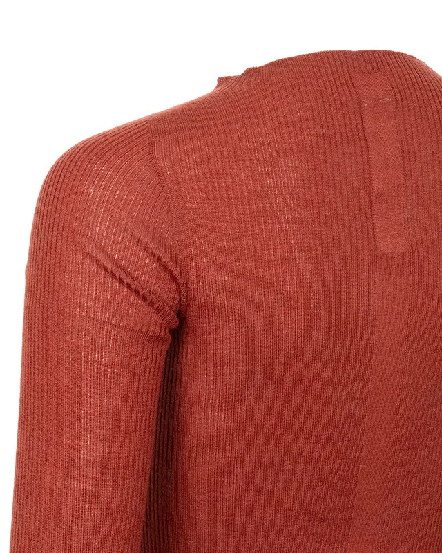 Rick Owens Ribbed Crewneck Sweater