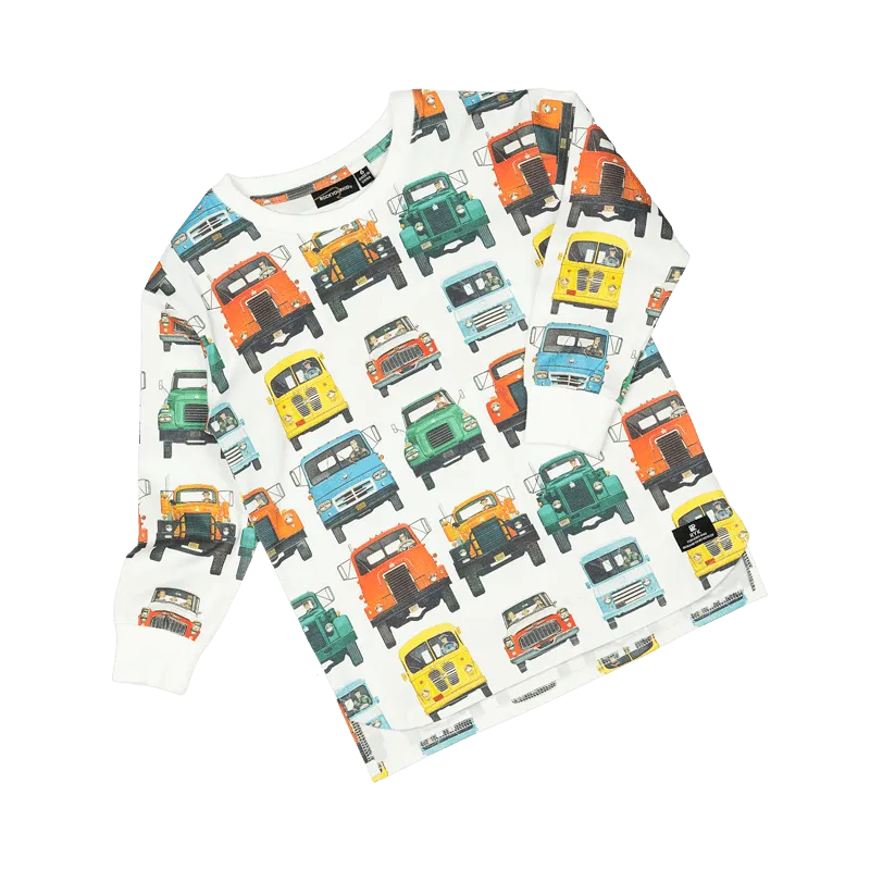 Rock Your Baby Convoy Long Sleeve Boxy Fit T'Shirt