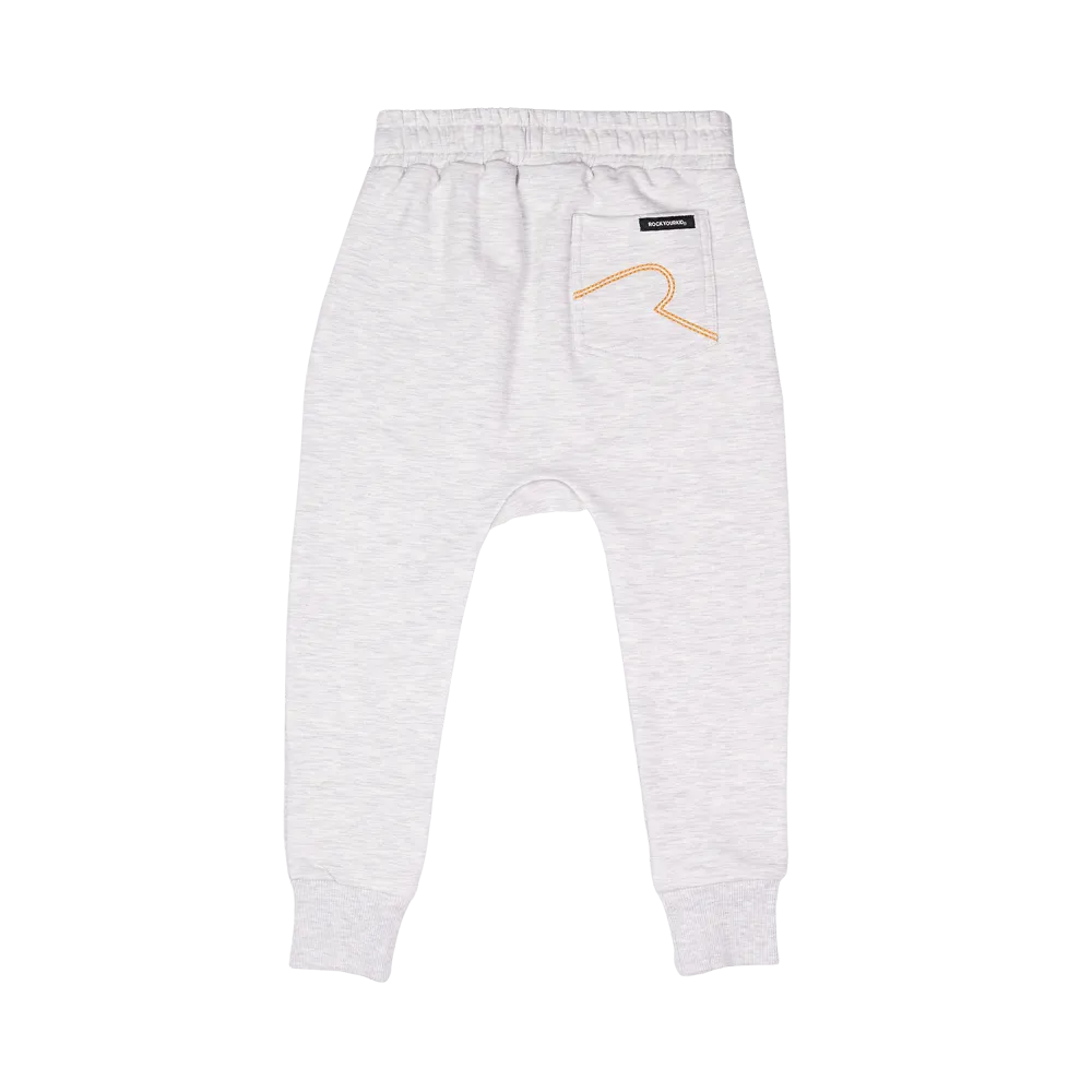 Rock Your Baby Grey Marle Track Pants