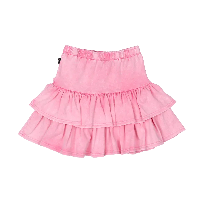 Rock Your Baby Pink Grunge Skirt