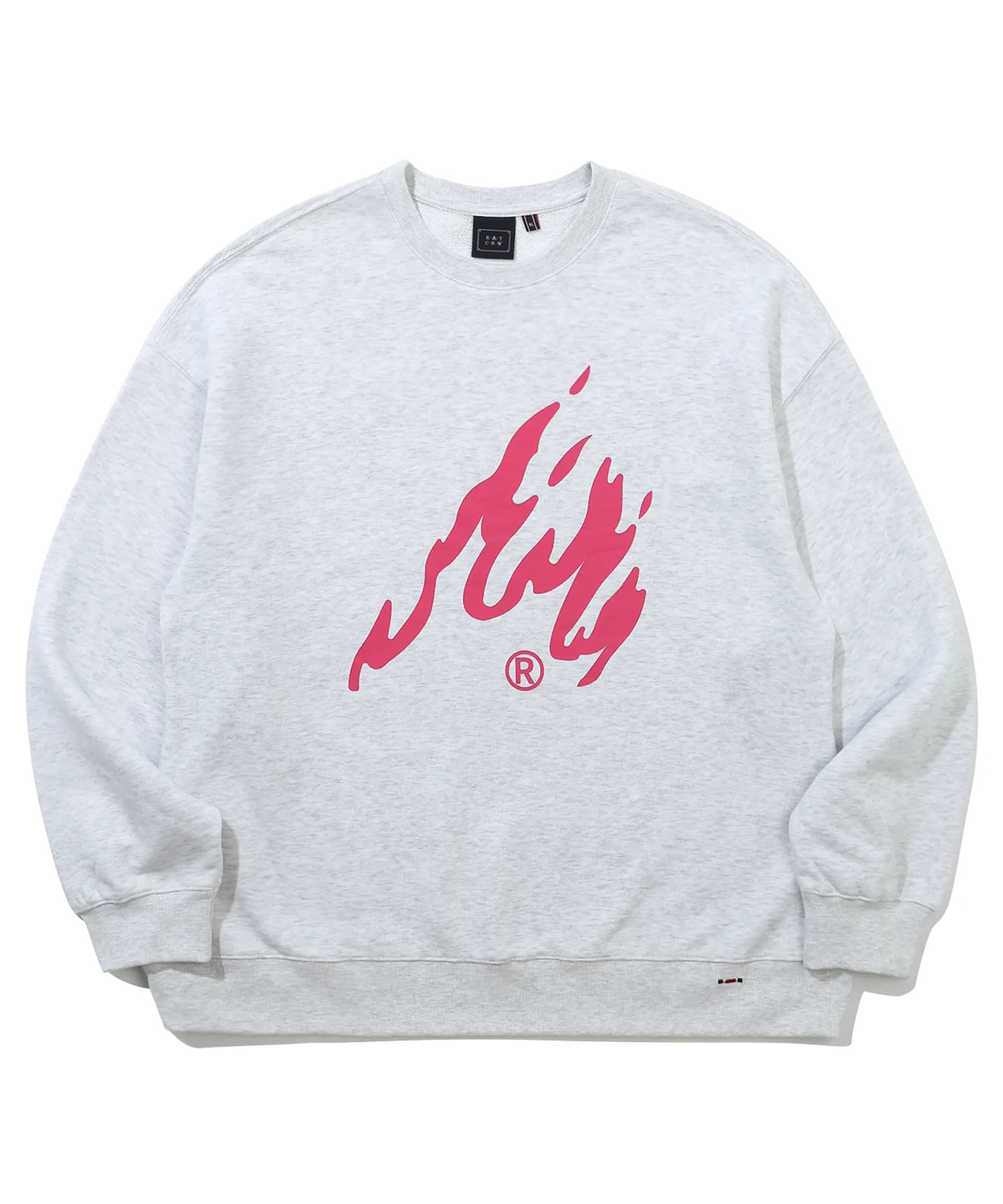 ROMANTIC CROWN  |[ROMANTIC CROWN]★BLAZE LOGO CREWNECK