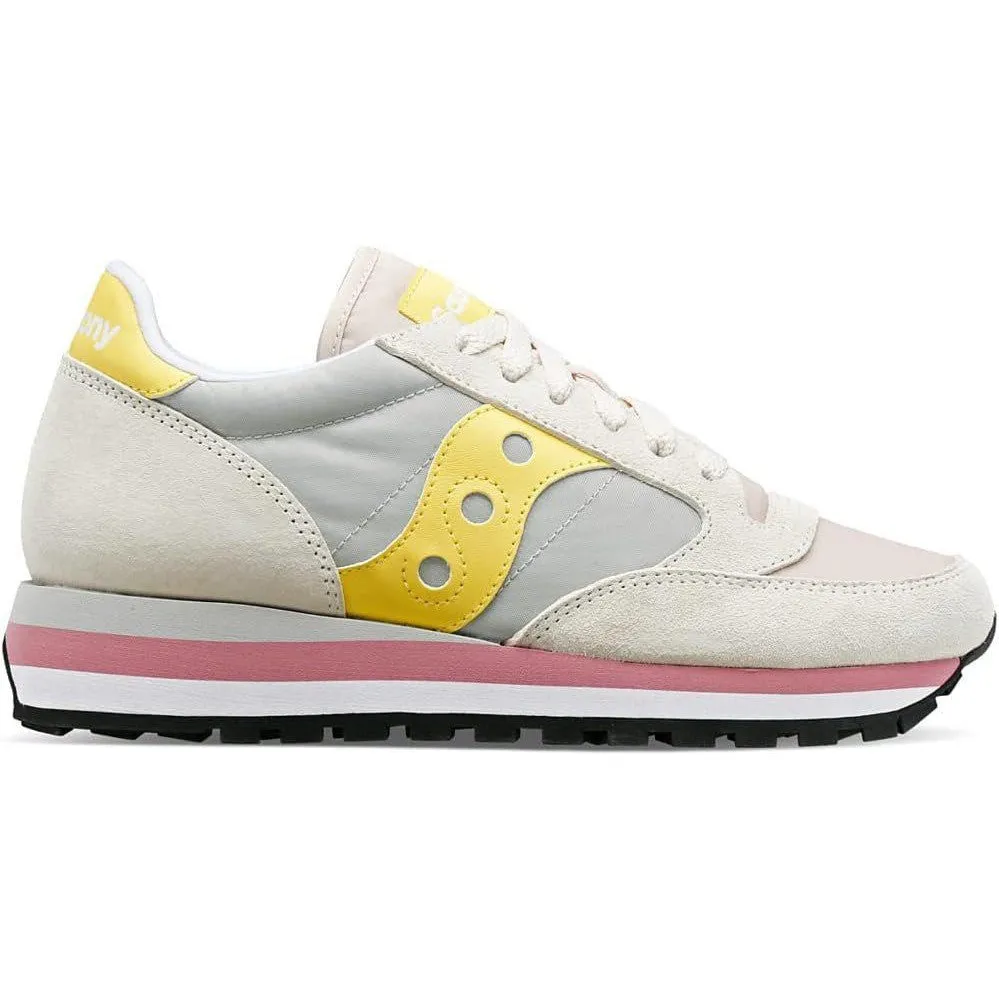 Saucony Jazz Triple Gray/Yellow 5.5 B (M)