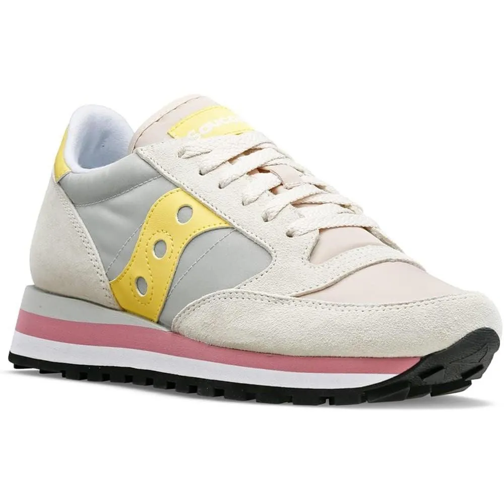 Saucony Jazz Triple Gray/Yellow 5.5 B (M)