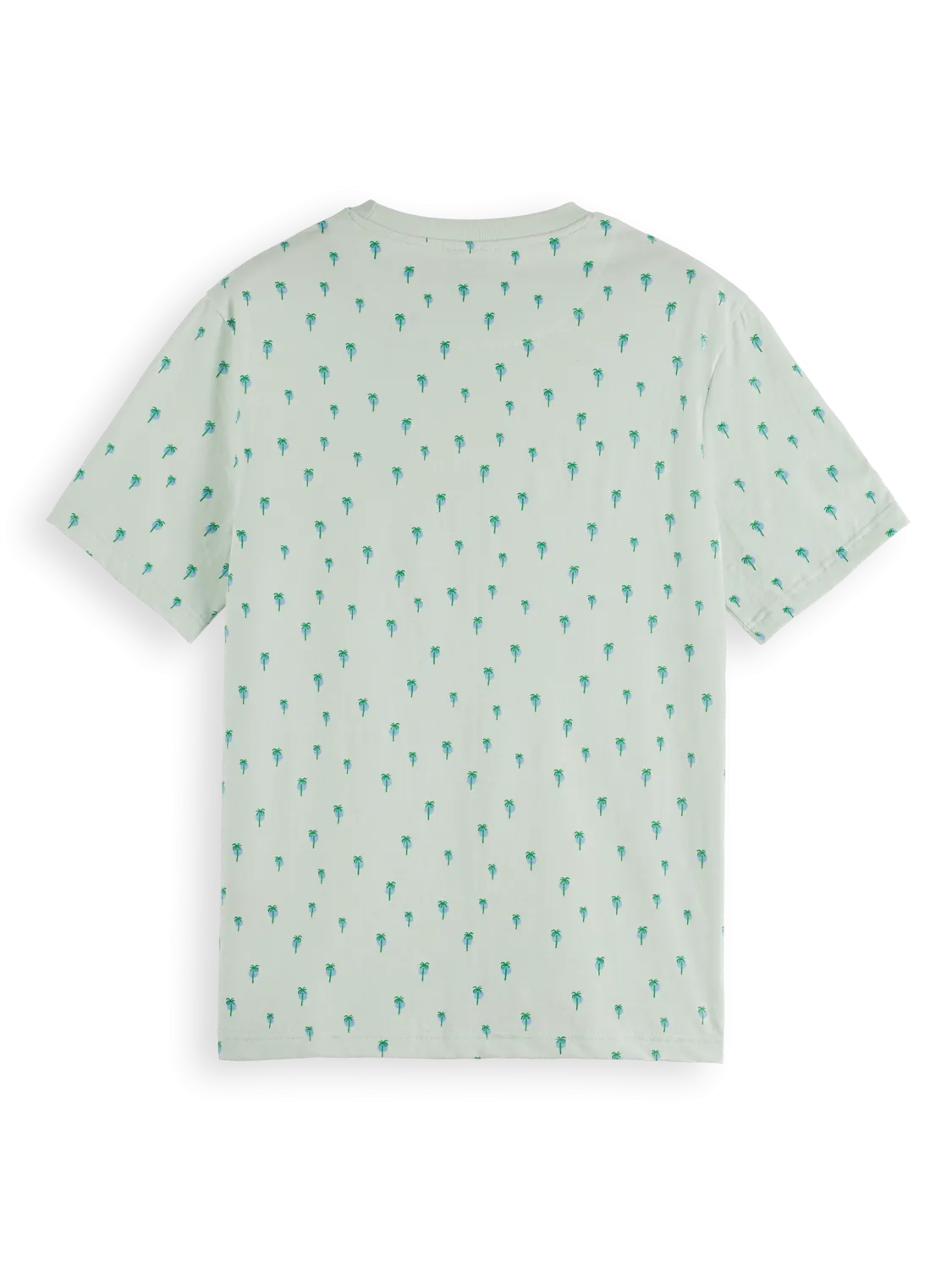 Scotch & Soda - Mini Palm Print Tee - Mint