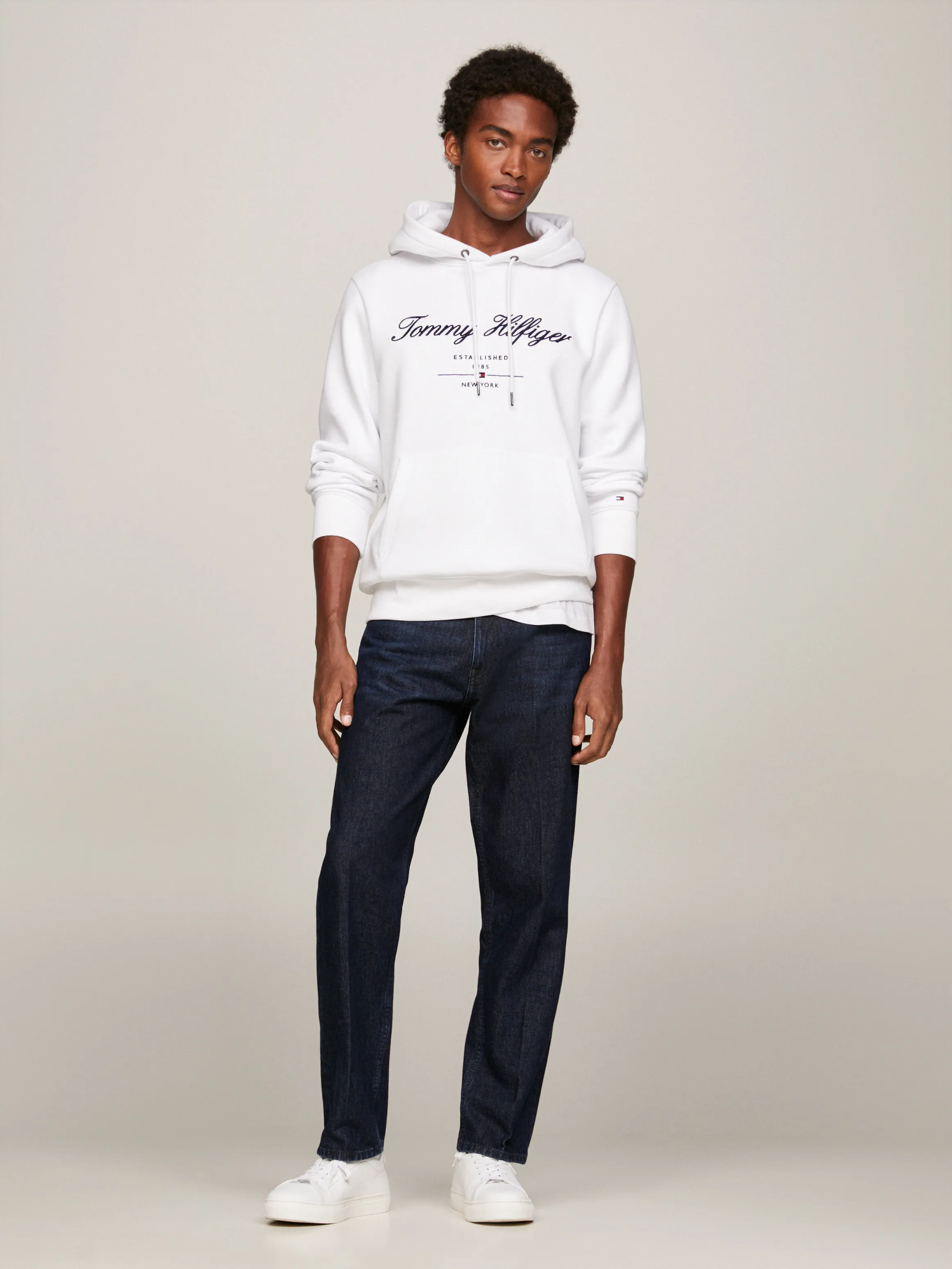 Script Logo Hoodie | Sweatshirts & Hoodies | Tommy Hilfiger