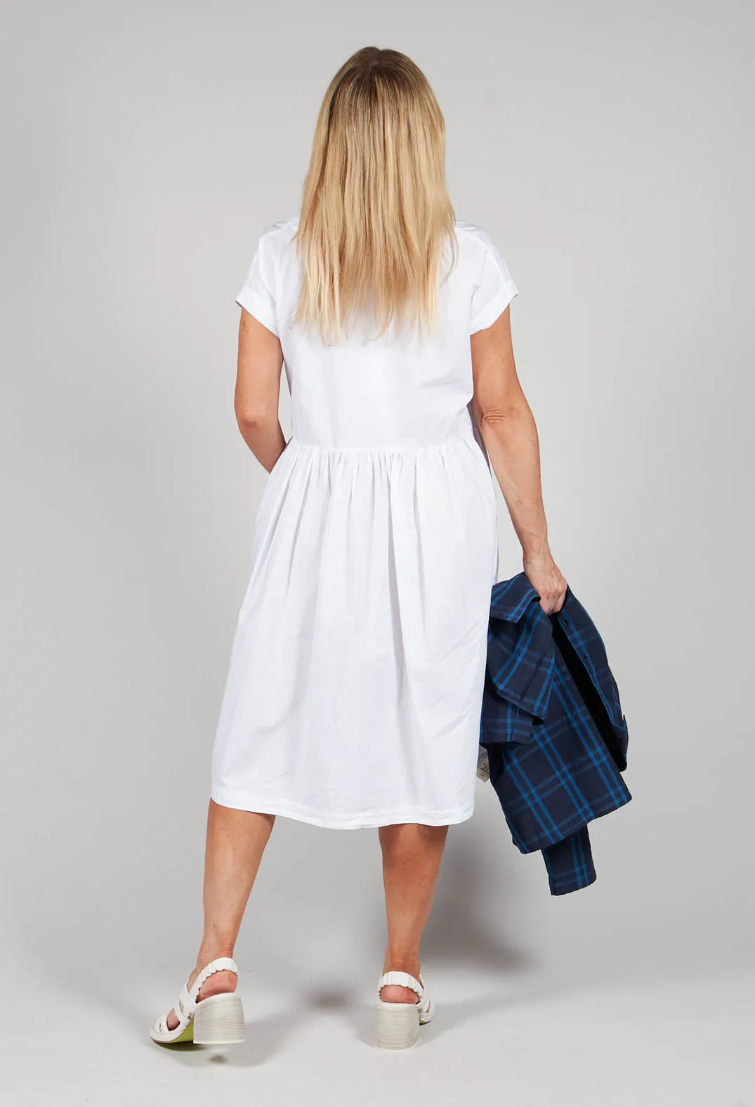 Smock Dress in Bianco