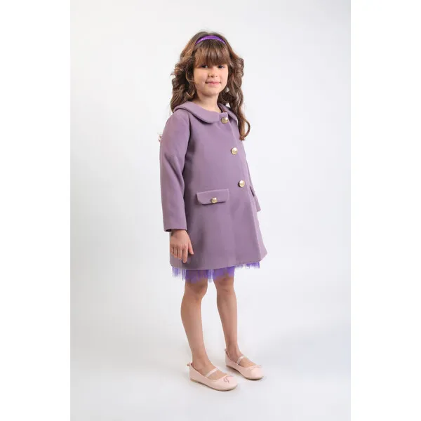 Sorci and Fofa Cache Coat, Purple