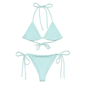 STRING BIKINI SET ECO - POWDER BLUE