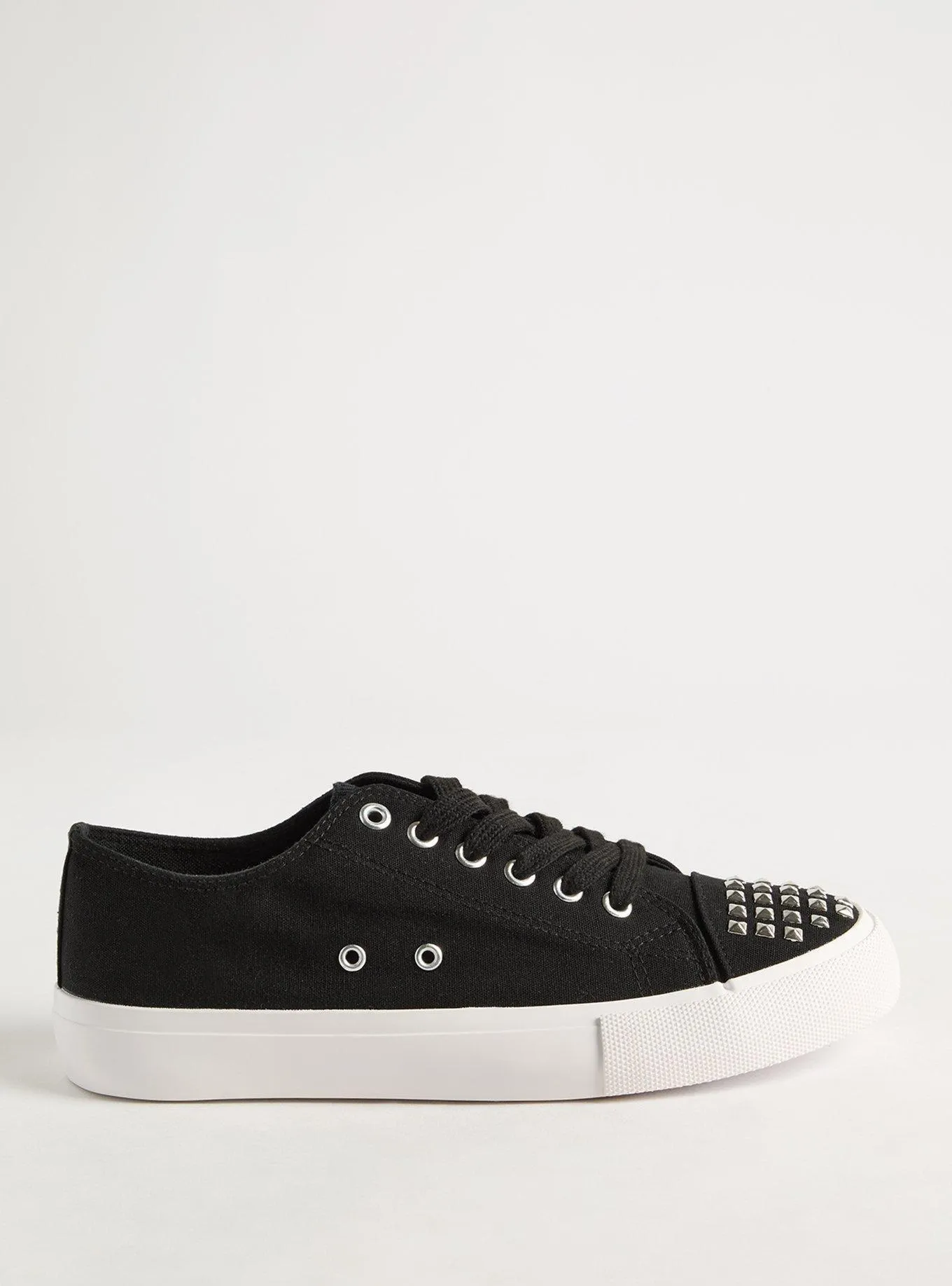 Studded Lace-Up Sneaker