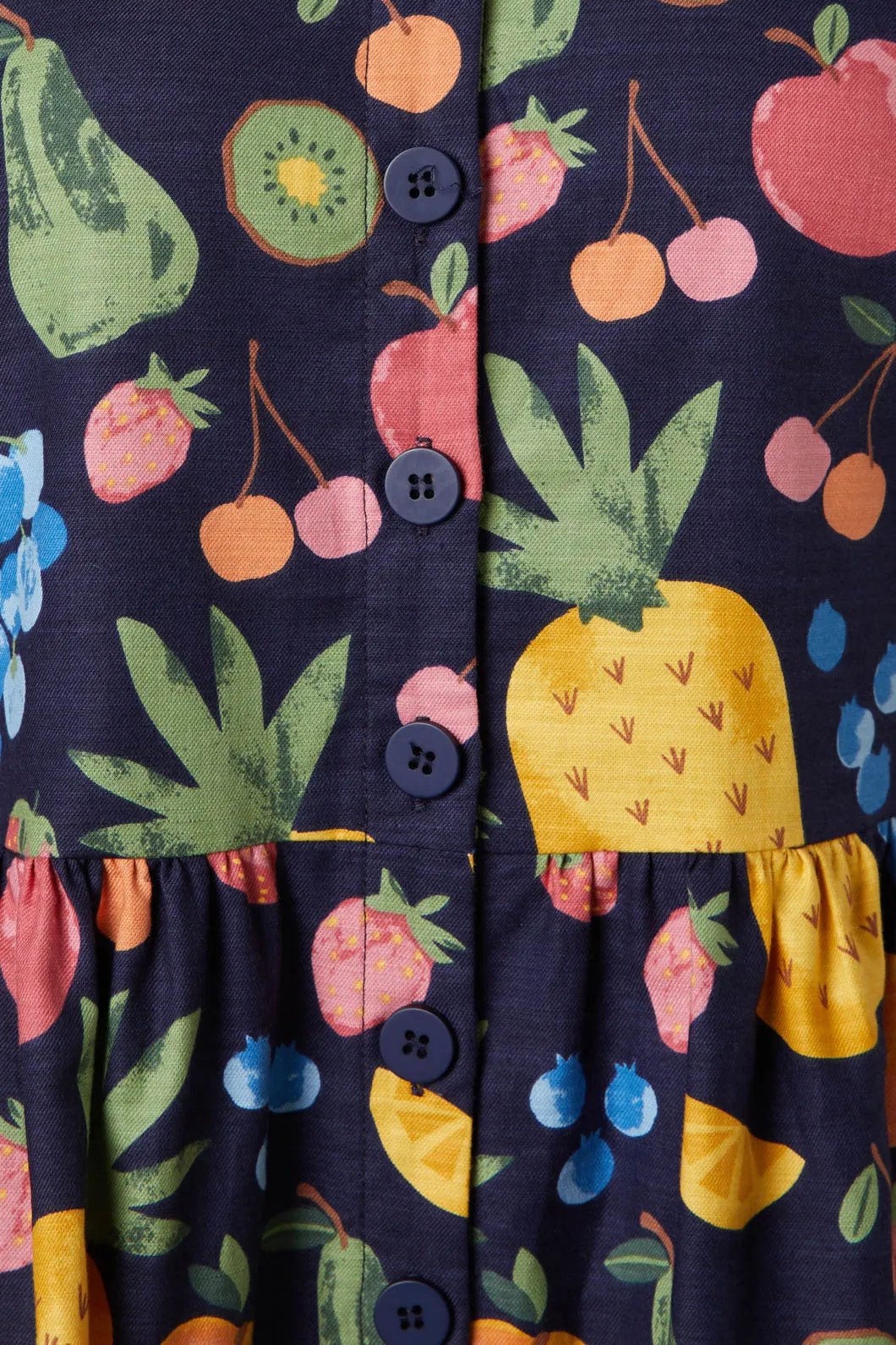 Summer Fruits Smock Dress