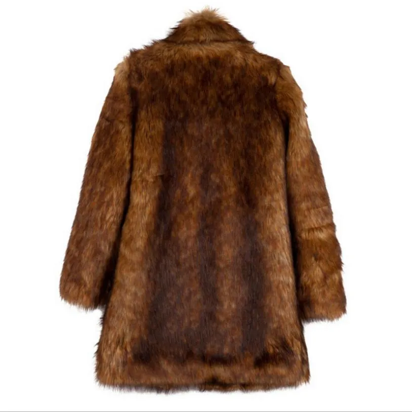 The Ensa Faux Fur Coat