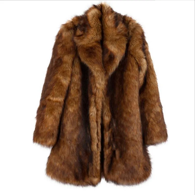 The Ensa Faux Fur Coat