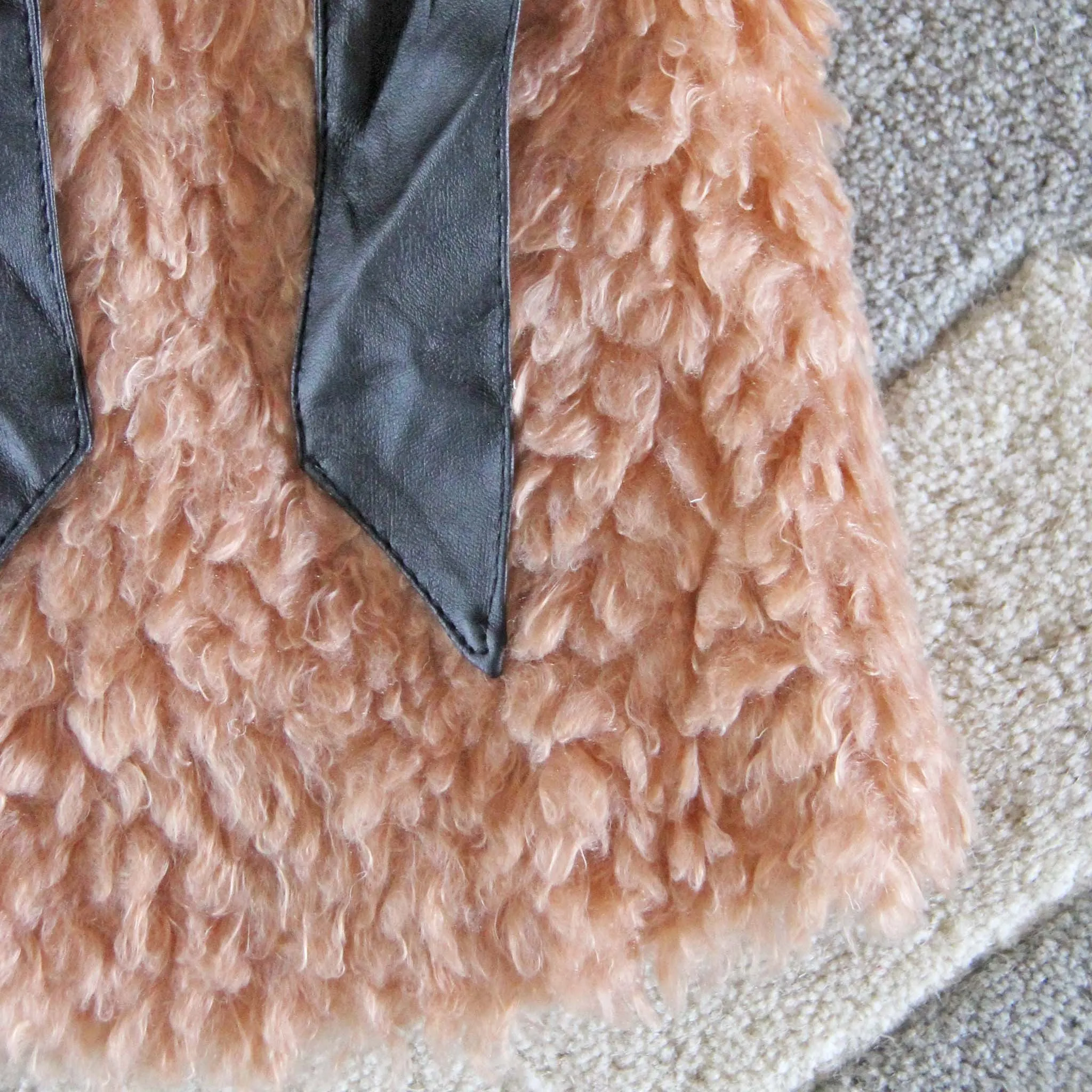 The Teddy Vest in Blush