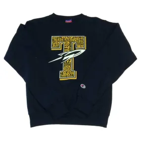 Toledo Rockets Champion WOMENS Navy LS Crew Neck Pullover Sweatshirt (XS)