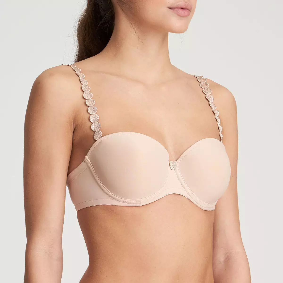 Tom Strapless Bra | Caffe Latte