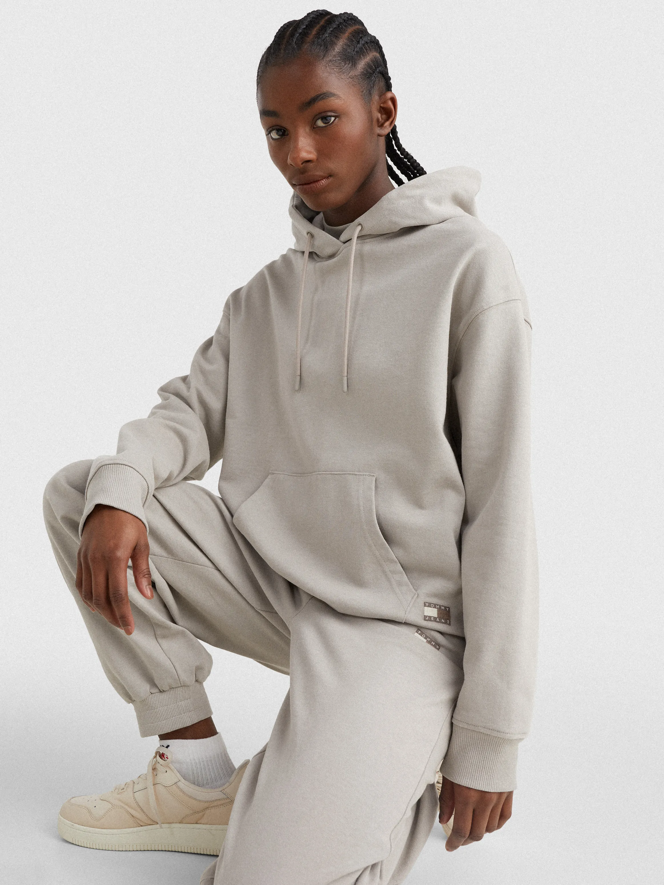 Tonal Drawstring Hoodie | Sweatshirts & Hoodies | Tommy Hilfiger