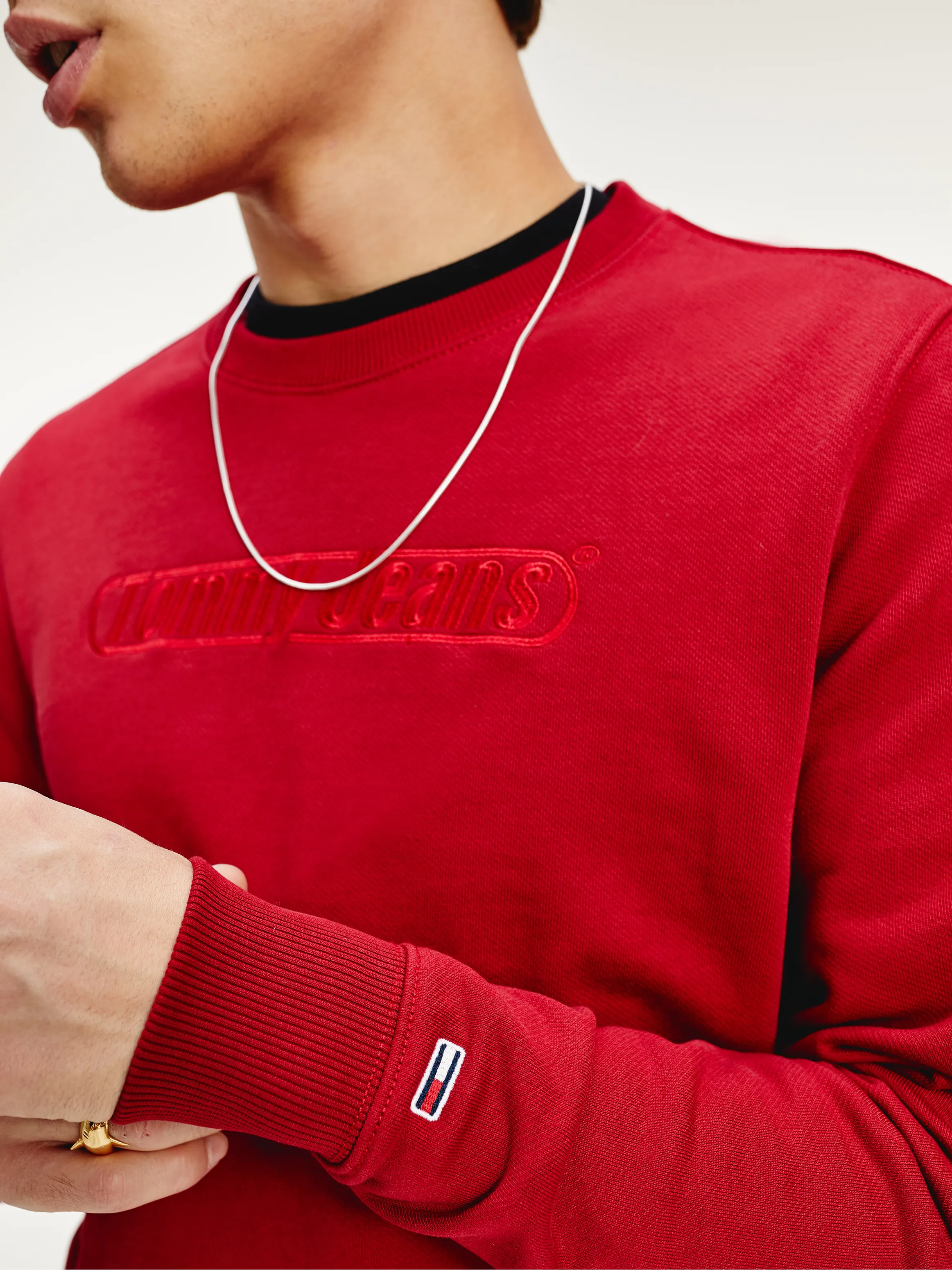 Tonal Logo Crew Sweatshirt | Sweatshirts & Hoodies | Tommy Hilfiger