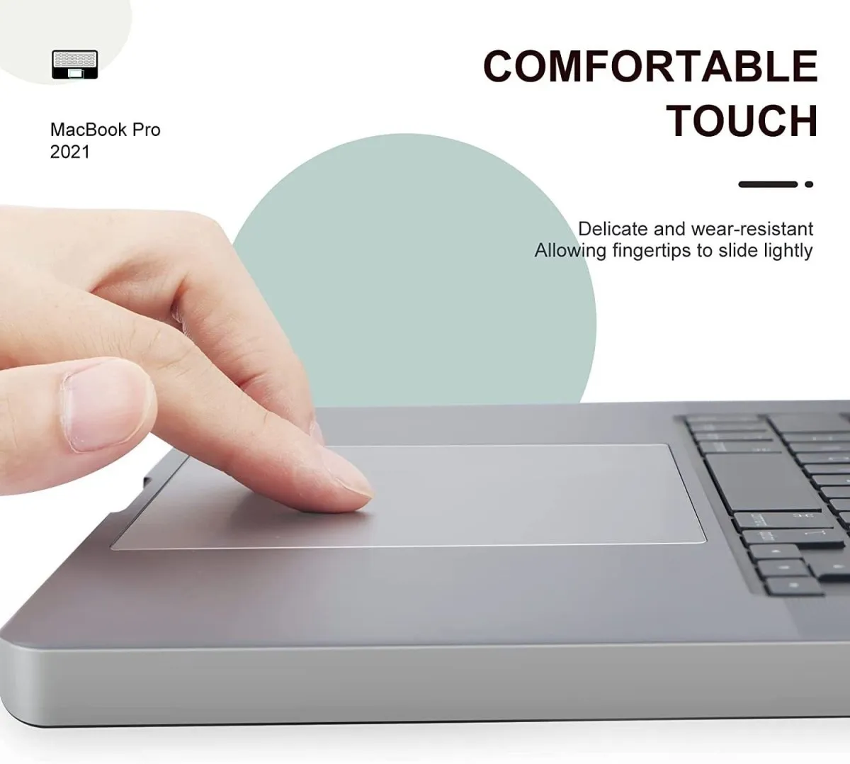 Trackpad Protector for MacBook Pro 16 M3/M2/M1 Pro/Max (2023-2021)