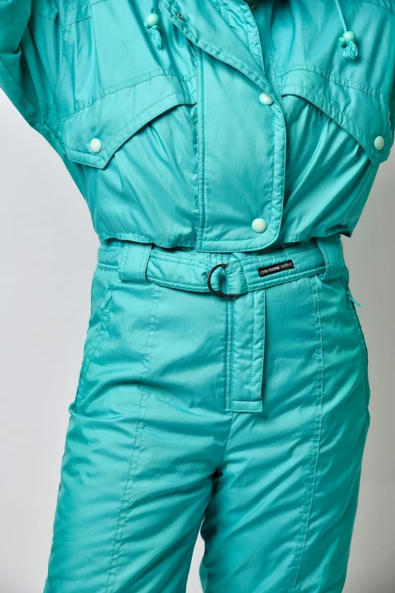 Vintage winter ski suit women