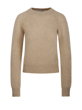 WOMAN DRIES VAN NOTEN NUDE ALPACA TEXAS SWEATER